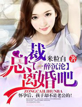 一醉沉沦·总裁,离婚吧!